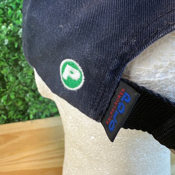 Vintage Polo Sport Pepsi Strapback Hat  Strap Back 90s PEPSY Ralph Lauren - Picture 5 of 7